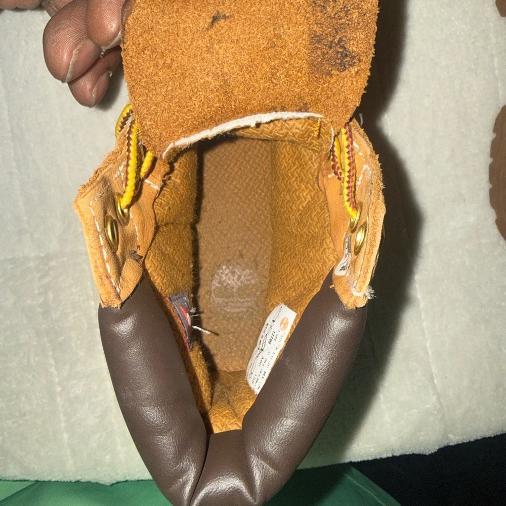 Timberland Wheat Nubuck Boots - Picture 8 of 9